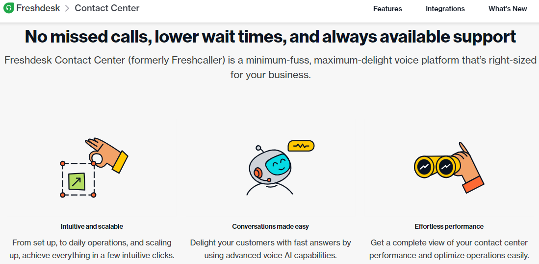 Freshdesk Contact Center