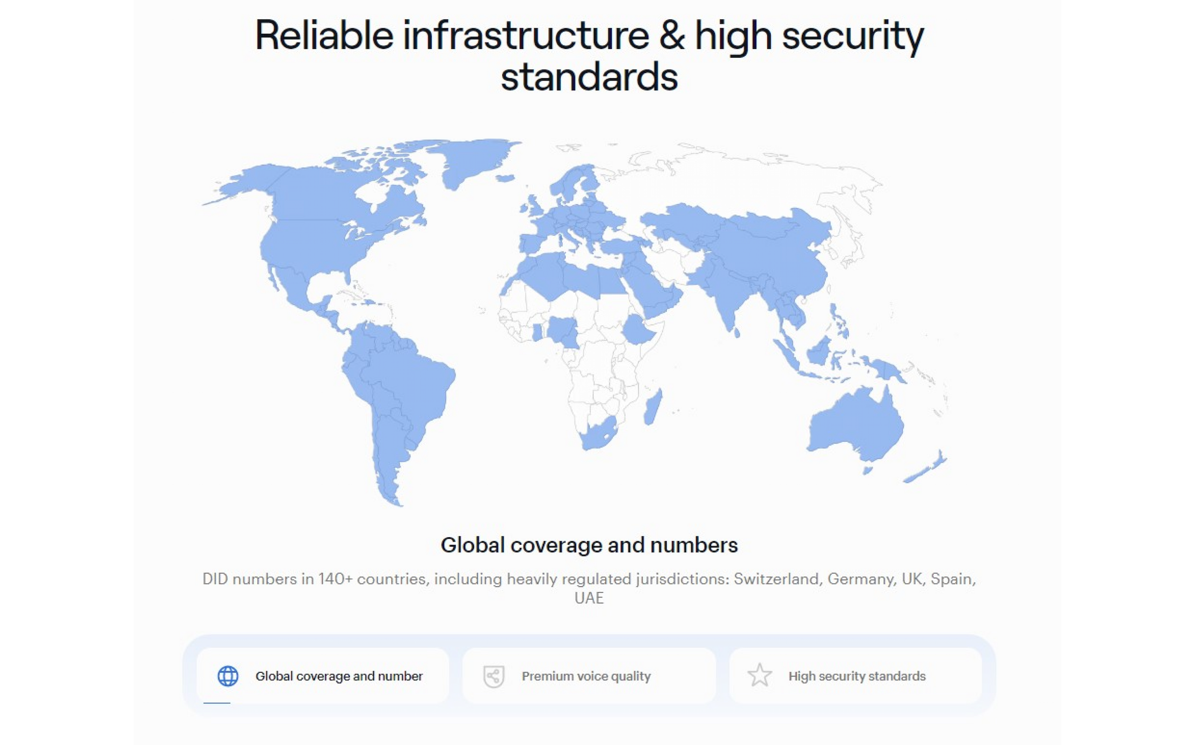 Voiso’s infrastructure